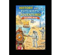 History and Futristic Adventures: Coloring Book