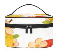 History Books for a Knowledge Boost Portable Makeup Bag for Women, Lightweight Travel Cosmetic Organizer with Multiple Pockets