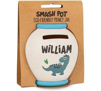 History & Heraldry Bamboo Smash Money Pot William History & Heraldry Multicolor