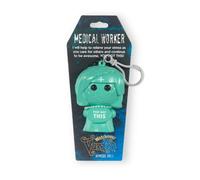History & Heraldry Creepy Collectable Squishy Voodoo Stress Doll Keyring Or Bag Charm Mascot - Medical Worker - 72 Titles To Choose From