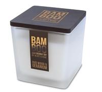 History & Heraldry Jar Candle Oudwood And Geranium fragrance From Bamboo Range By Heart and Home