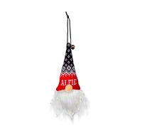 History & Heraldry Light Up Gonk Pre-personalised Christmas Hanging Decoration Alfie 269860068