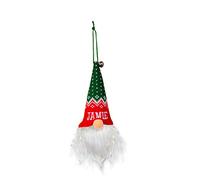 History & Heraldry Light Up Gonk Pre-personalised Christmas Hanging Decoration Jamie 00269860394