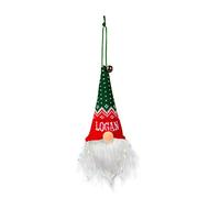 History & Heraldry Light Up Gonk Pre-personalised Christmas Hanging Decoration Logan 00269860534