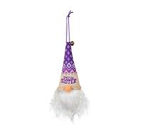 History & Heraldry Light Up Gonk Pre-personalised Christmas Hanging Decoration Special Sister 269860014