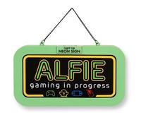 History & Heraldry Light Up Neon Name Sign - Alfie