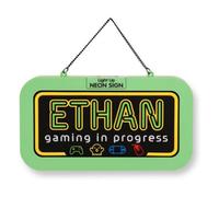 History & Heraldry Light Up Neon Name Sign - Ethan