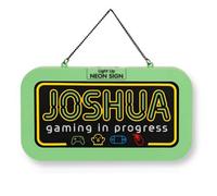 History & Heraldry Light Up Neon Name Sign - Joshua