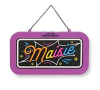 History & Heraldry Light Up Neon Name Sign - Maisie