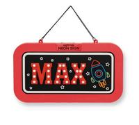 History & Heraldry Light Up Neon Name Sign - Max