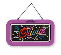 History & Heraldry Light Up Neon Name Sign - Olivia