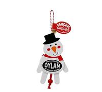 History & Heraldry Personalised Dancing Christmas tree Decorations (Dylan)