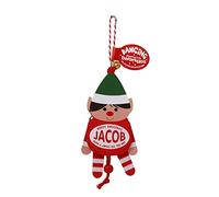 History & Heraldry Personalised Dancing Christmas tree Decorations (Jacob)