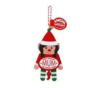 History & Heraldry Personalised Dancing Christmas tree Decorations (Mum)