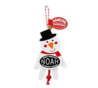 History & Heraldry Personalised Dancing Christmas tree Decorations (Noah)