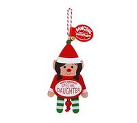 History & Heraldry Personalised Dancing Christmas tree Decorations (Special Daughter)