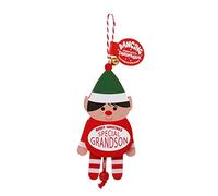 History & Heraldry Personalised Dancing Christmas tree Decorations (Special Grandson)