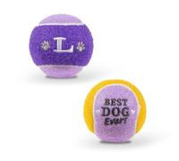 History & Heraldry Personalised Dog Balls - Pet Toy for Fun & Play - Durable, Chew-Resistant Fetch Balls for Small, Medium & Large Dogs (L)