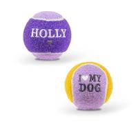 History & Heraldry Personalised Dog Balls - Pet Toy for Fun & Play - Durable, Chew-Resistant Fetch Balls for Small, Medium & Large Dogs (Holly)