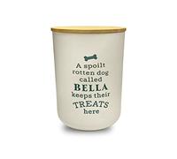 History & Heraldry Personalised Dog Treat Jar - Bella