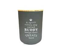 History & Heraldry Personalised Dog Treat Jar - Buddy