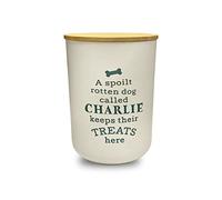 History & Heraldry Personalised Dog Treat Jar - Charlie