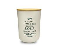 History & Heraldry Personalised Dog Treat Jar - Lola