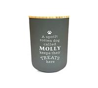 History & Heraldry Personalised Dog Treat Jar - Molly