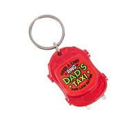 History & Heraldry Personalised Keyring Twin Turbo Torch (Dad's Taxi)