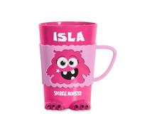 History & Heraldry Personalised Monster Mug - Pre Personalised with Popular Names Funny Monster Shaped - Unique Gift for Birthdays, Halloween, or Christmas (Isla)