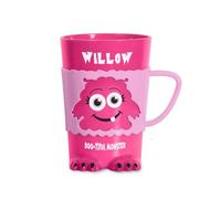 History & Heraldry Personalised Monster Mug - Pre Personalised with Popular Names Funny Monster Shaped - Unique Gift for Birthdays, Halloween, or Christmas (Willow)