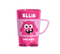History & Heraldry Personalised Monster Mug - Pre Personalised with Popular Names Funny Monster Shaped - Unique Gift for Birthdays, Halloween, or Christmas (Ellie)