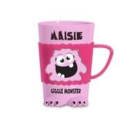 History & Heraldry Personalised Monster Mug - Pre Personalised with Popular Names Funny Monster Shaped - Unique Gift for Birthdays, Halloween, or Christmas (Maisie)