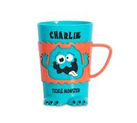 History & Heraldry Personalised Monster Mug - Pre Personalised with Popular Names Funny Monster Shaped - Unique Gift for Birthdays, Halloween, or Christmas (Charlie)