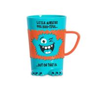 History & Heraldry Personalised Monster Mug - Pre Personalised with Popular Names Funny Monster Shaped - Unique Gift for Birthdays, Halloween, or Christmas (Little Monster)