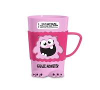 History & Heraldry Personalised Monster Mug - Pre Personalised with Popular Names Funny Monster Shaped - Unique Gift for Birthdays, Halloween, or Christmas (Giggle Monster)
