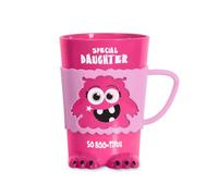 History & Heraldry Personalised Monster Mug - Pre Personalised with Popular Names Funny Monster Shaped - Unique Gift for Birthdays, Halloween, or Christmas (Special Daughter)