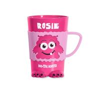 History & Heraldry Personalised Monster Mug - Pre Personalised with Popular Names Funny Monster Shaped - Unique Gift for Birthdays, Halloween, or Christmas (Rosie)