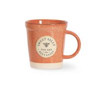 History & Heraldry Personalised Mug - Unique Ceramic Plant-Pot Style Mug - Gift for Gardeners, or Office Decor (Sally)