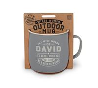 History & Heraldry Personalised Outdoor Mug (David)