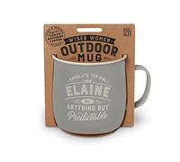 History & Heraldry Personalised Outdoor Mug (Elaine)