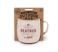 History & Heraldry Personalised Outdoor Mug (Heather)