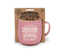 History & Heraldry Personalised Outdoor Mug (Rebecca)