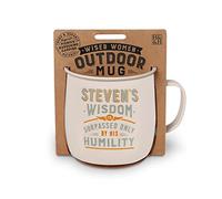 History & Heraldry Personalised Outdoor Mug (Steven)