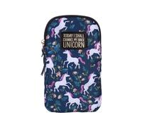 History & Heraldry Personalised Phone Bags (Today I shall channel my inner unicorn)