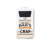 History & Heraldry Personalised Top Bloke storage pouch (Contemporary, Dad)