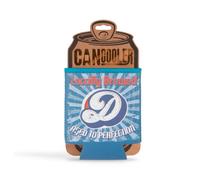 History & Heraldry Pre-Personalised Can Cooler Gift With Over 80 Popular Names And Themes - D - Fits Cans And Bottles