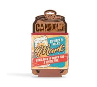 History & Heraldry Pre-Personalised Can Cooler Gift With Over 80 Popular Names And Themes - Mark - Fits Cans And Bottles