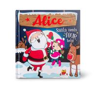 History & Heraldry Pre-Personalised Children's Christmas Storybook - Alice - With 80 Different Names And Titles - Be The Star Of Your Own Story