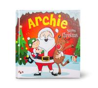 History & Heraldry Pre-Personalised Children's Christmas Storybook - Archie - With 80 Different Names And Titles - Be The Star Of Your Own Story